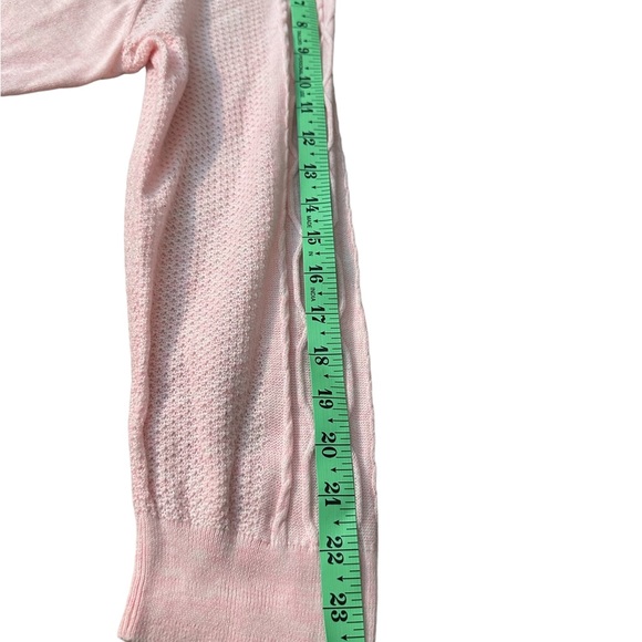 ♥️ UEC Sonoma Blush Knit Sweater 3/4 sleeves Lightweight - Picture 4 of 7